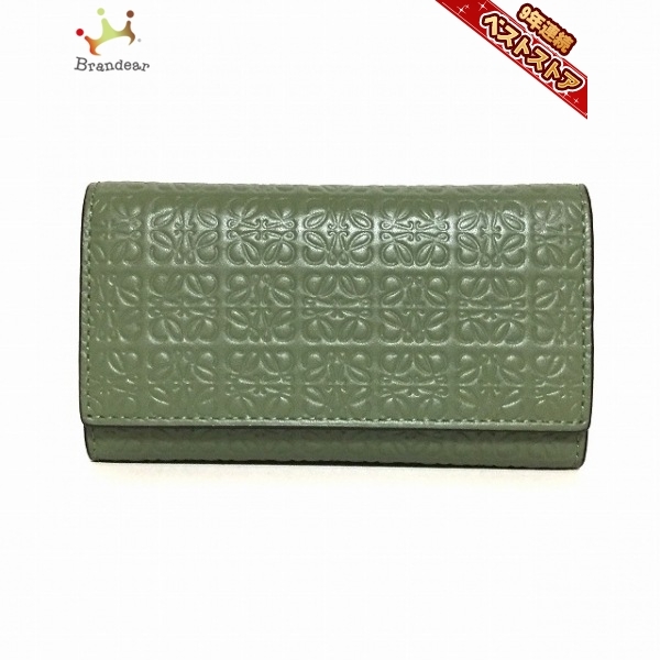 ロエベ LOEWE キーケース C499K92X01 - レザー グリーン 6連フック