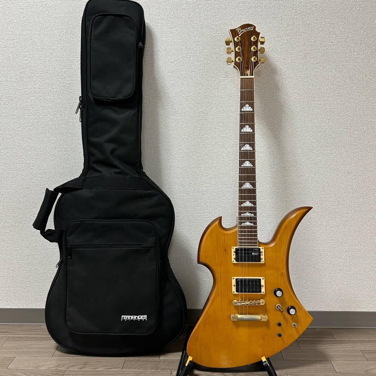 希少 Burny バーニー MG-165S LD モッキンバード hideモデル X JAPAN 