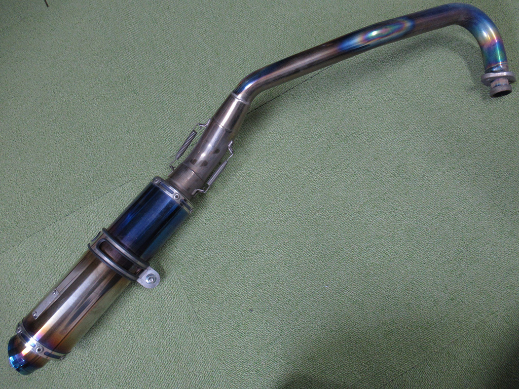 ジークラフト G-craft r's gear ワイバンクラシックマフラー チタン