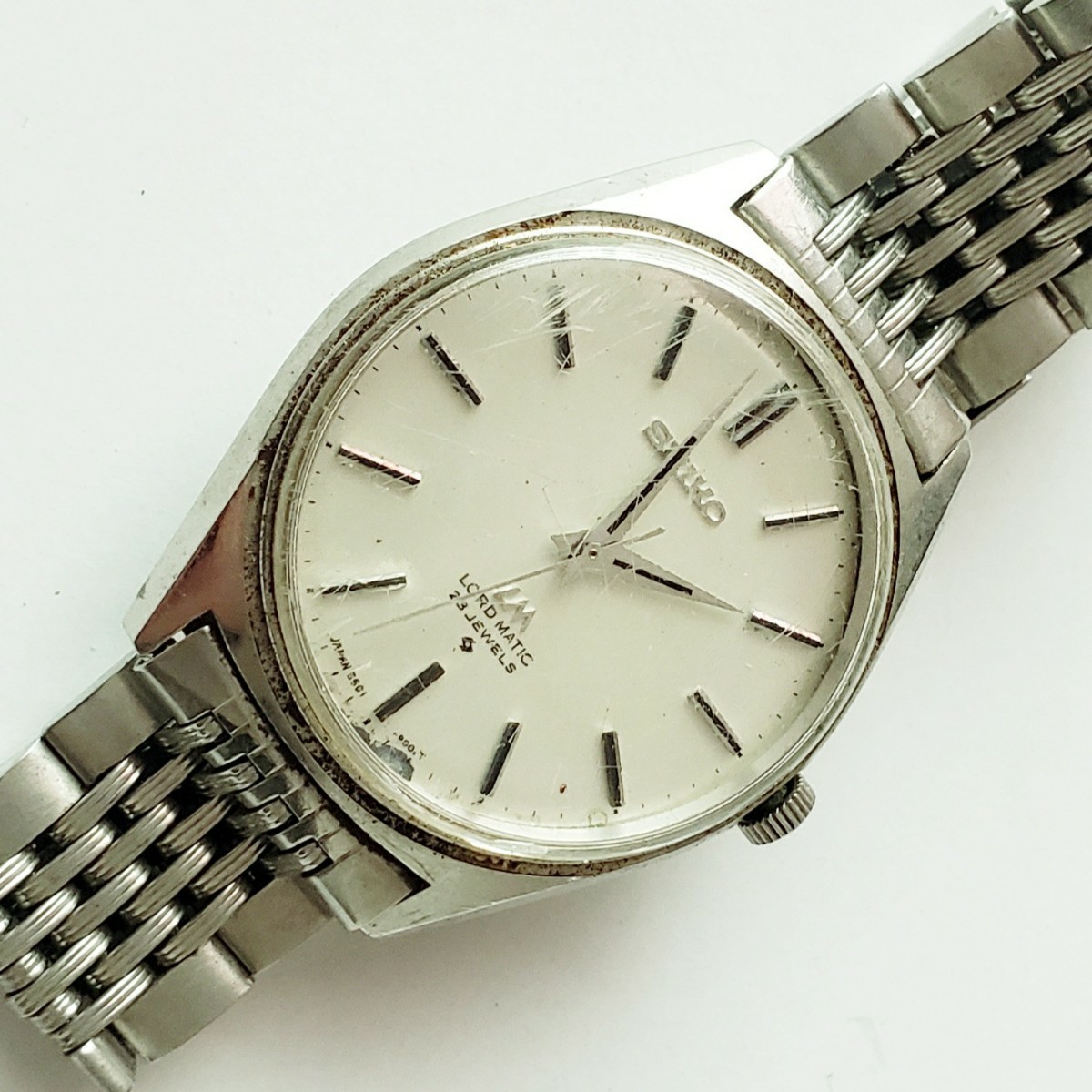 SEIKO セイコー LM LORD MATIC ロードマチック 5601-9000 23石 自動巻 メンズ 腕時計 難有り 現状品