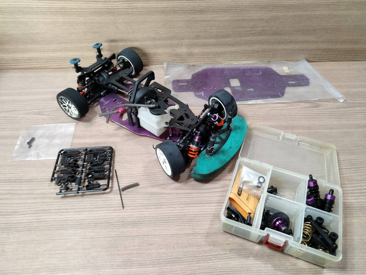 HPI ナイトロ　RS-4 3 エンジン　2スピード　カーボン　ユニバーサル　フルオプション