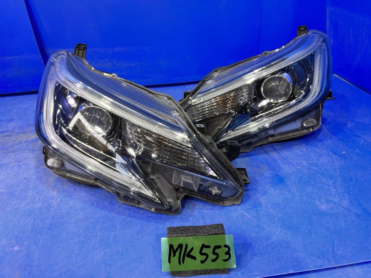 MK553 TOYOTA トヨタ GRX130 GRX133 GRX135 マークX 130系 中期 後期 型 純正 HID ヘッドライト 左右セット 1台分 KOITO22-358