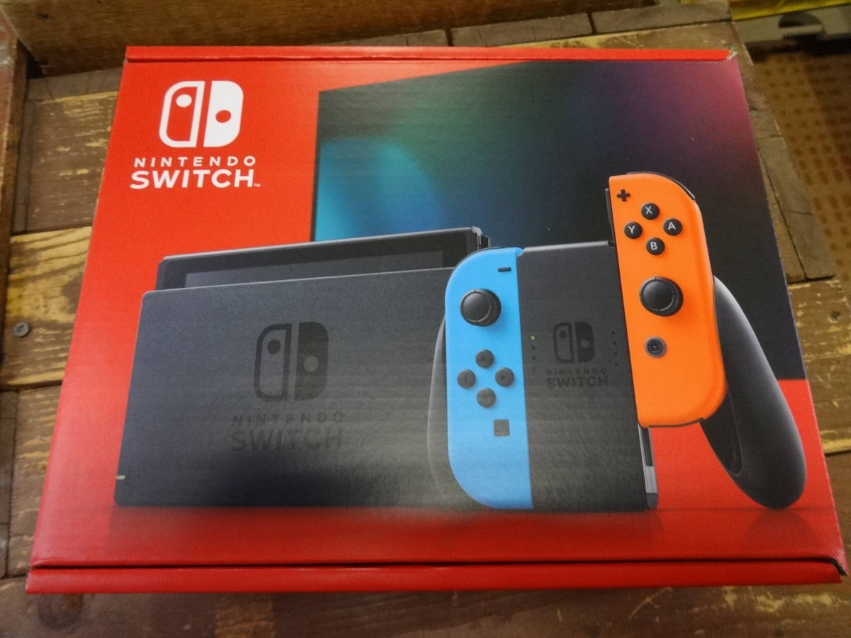 R783 Nintendo Switch ニンテンドースイッチ本体 バッテリー改良版 新モデル 未使用品