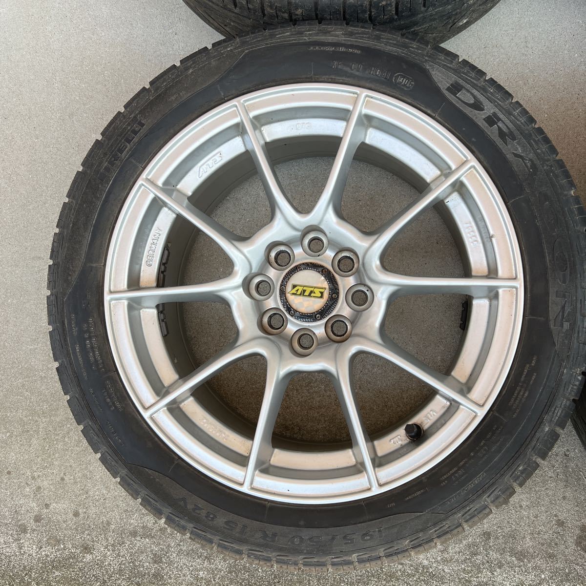 希少】ATS ホイール 軽量 センターキャップ付き 15インチ 7j 