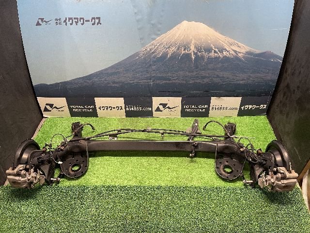 126356km NCP131 ヴィッツRS G's リアアクスルビーム ディスクローター