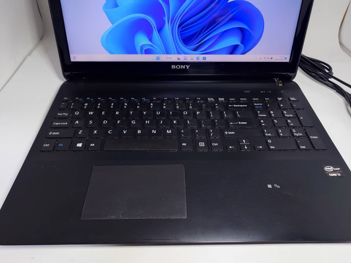 15.5インチ OS無し訳あり SONY VAIO Fit 15E SVF15327EJB/Pentium 