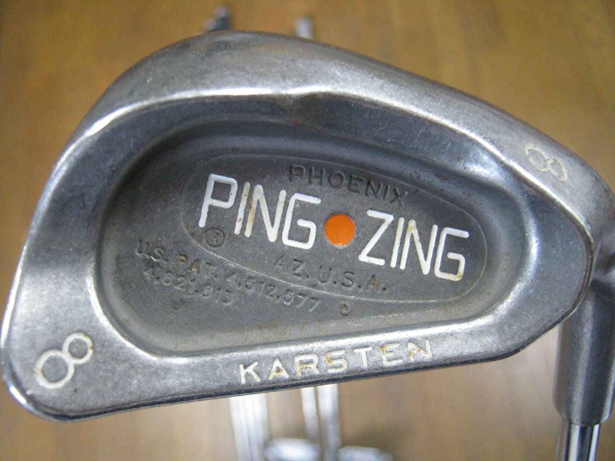 PING ピン ZING KARSTEN オレンジドット アイアンセット9本（2025年 