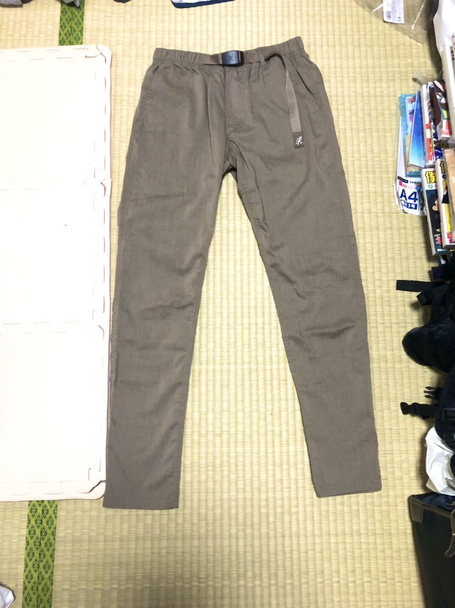 【GRAMICCI × GLR】グラミチ グリーンレーベル リラクシング SC ドライストレッチ テーパード パンツ S ベージュ メンズ 美品