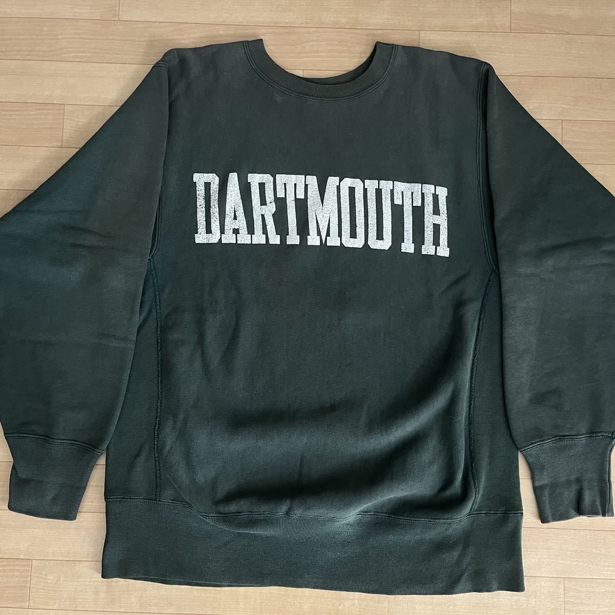貴重グリーンボディ! Champion チャンピオン 80年代 USA製 DARTMOUTH