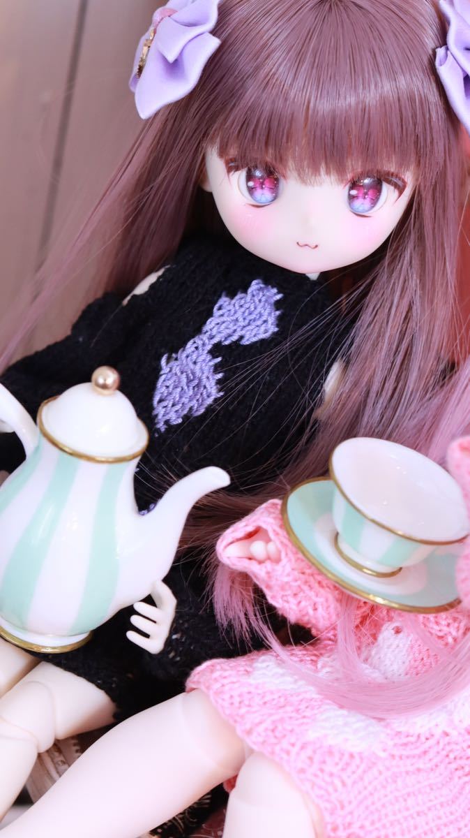 駒海神事店byくらげうみ。】1/6 tinyfox 粉普01 カスタムヘッド TinyFox