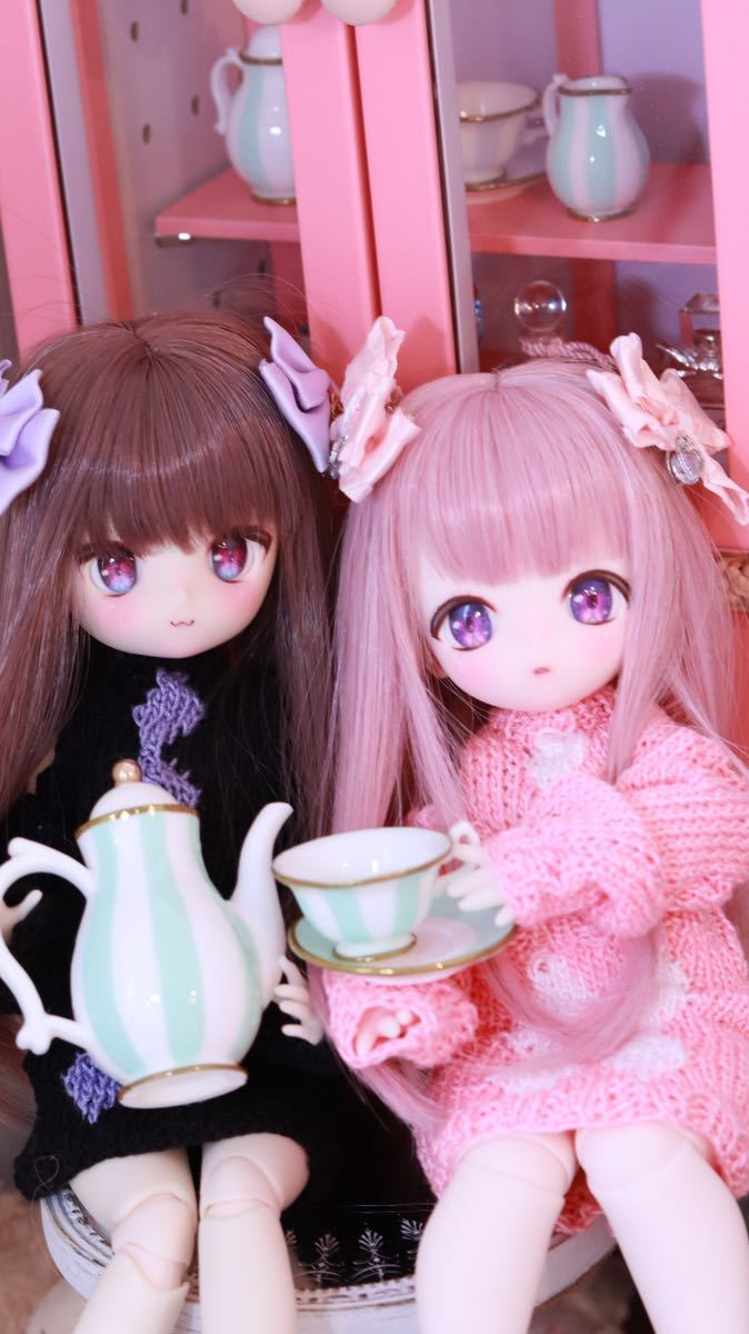 駒海神事店byくらげうみ。】1/6 tinyfox 粉普01 カスタムヘッド TinyFox