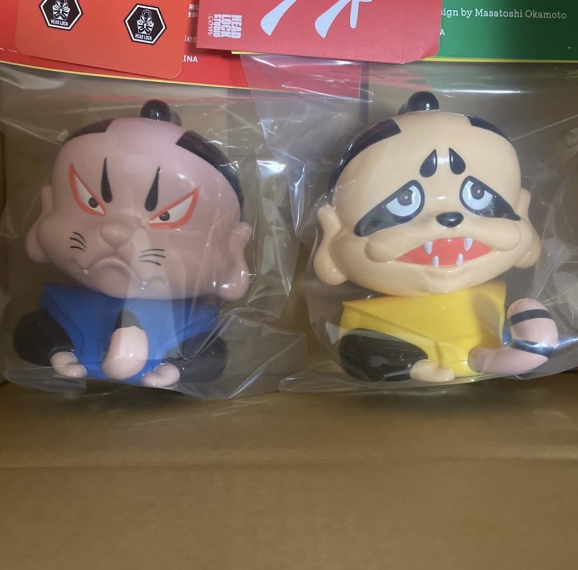 抽選当選品 ヘッドロックスタジオ 弥之助&利左衛門HEADLOCKSTUDIO