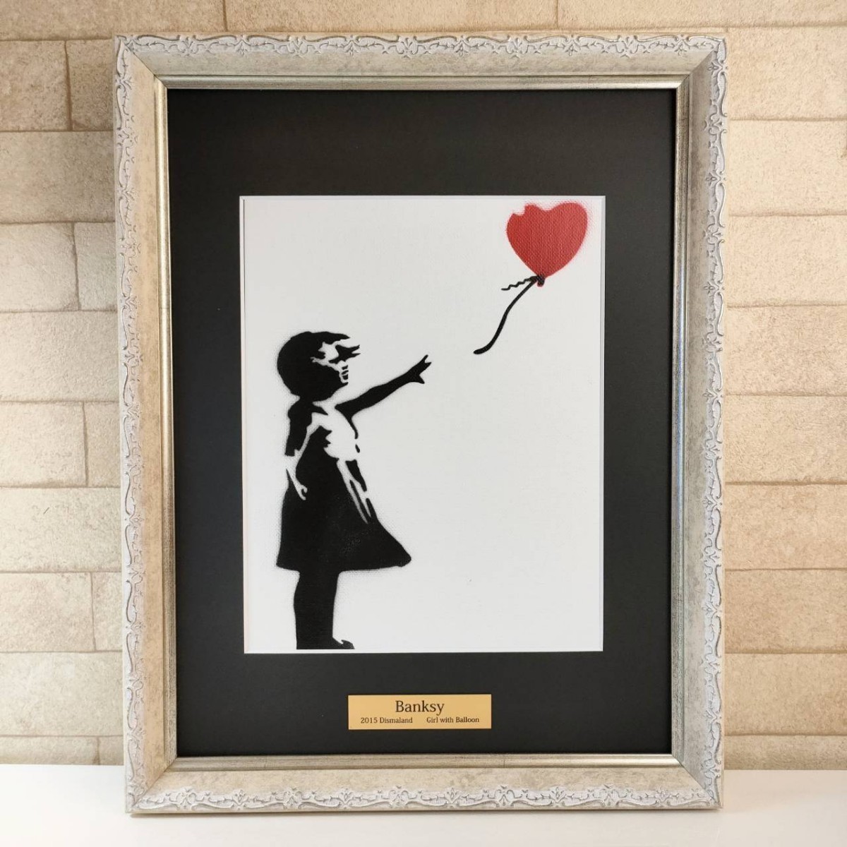 額装済み！希少です！バンクシー ディズマランド banksy ステンシル　ラット □ Banksy 額装済み！ 希少です！ バンクシー ディズマランド banksy