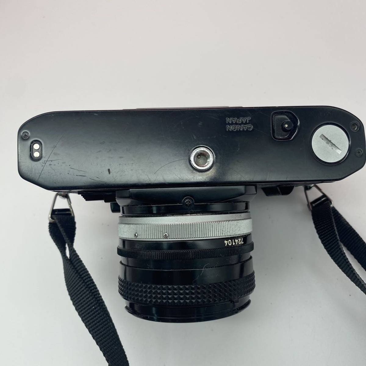 ◇A Canon AE-1 フィルムカメラ 一眼レフ ブラック FD 1:1.8 S.C. / FD