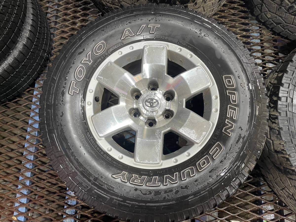 fjクルーザー 純正ホイール 285/70R17