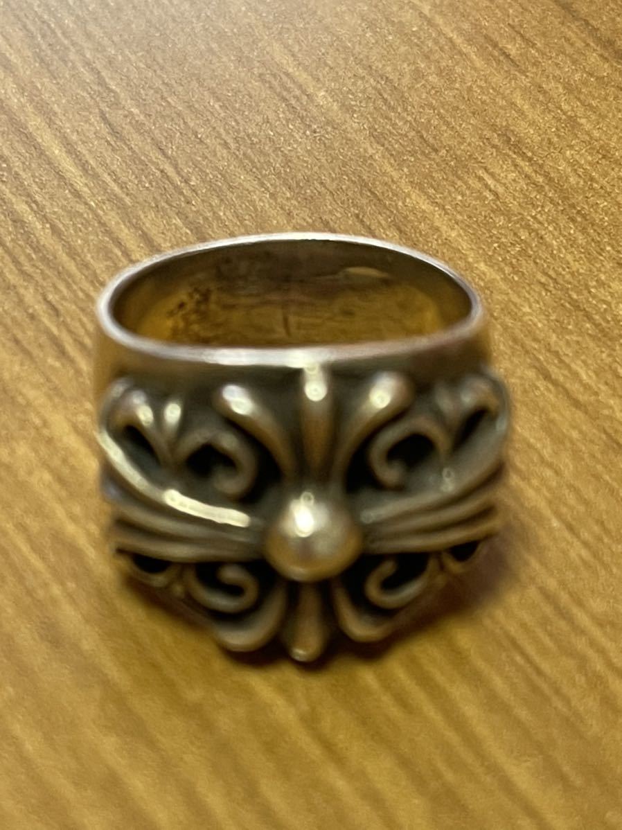 CHROME HEARTS クロムハーツ フローラル クロス リング_1