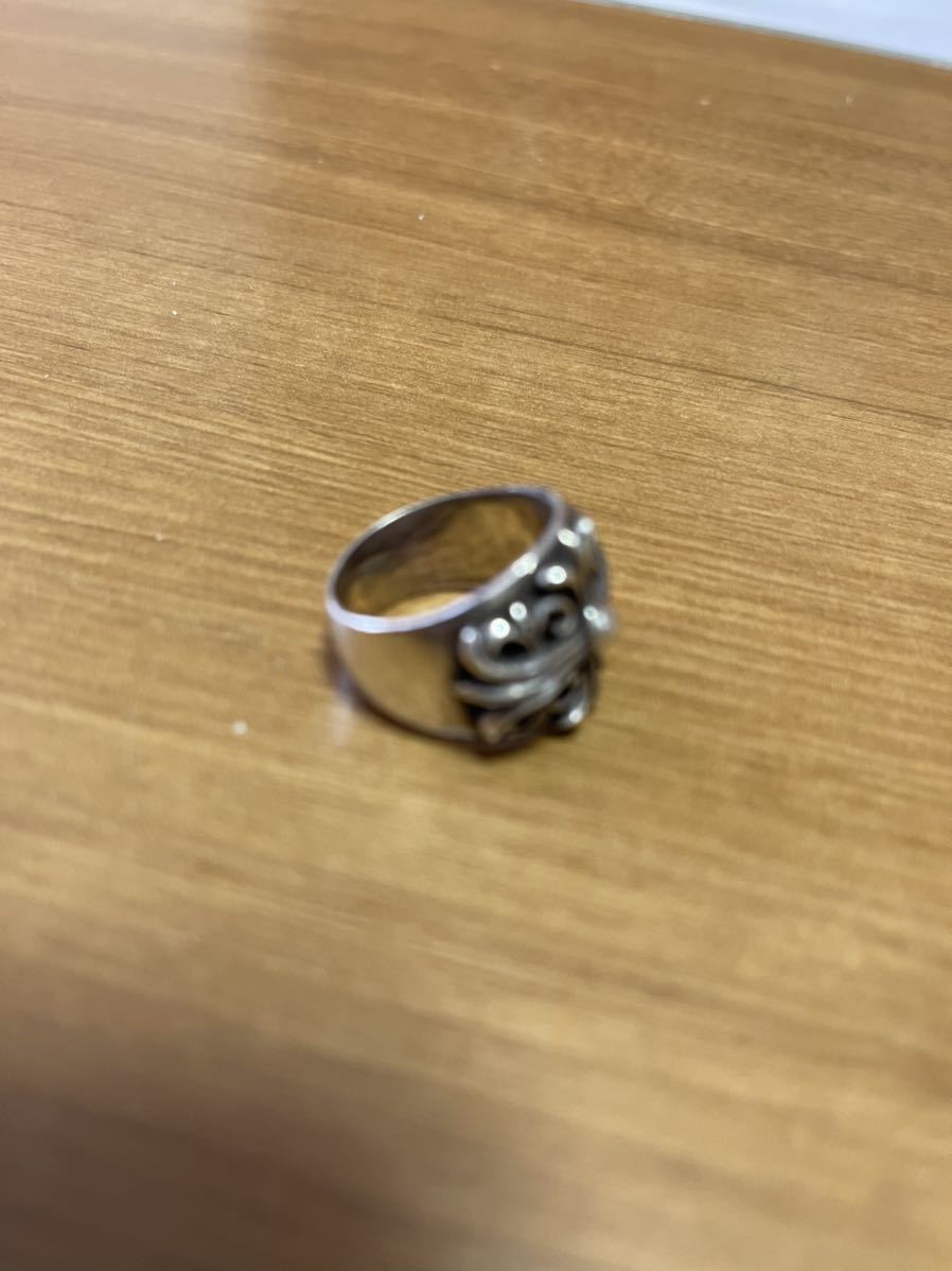 CHROME HEARTS クロムハーツ フローラル クロス リング_2