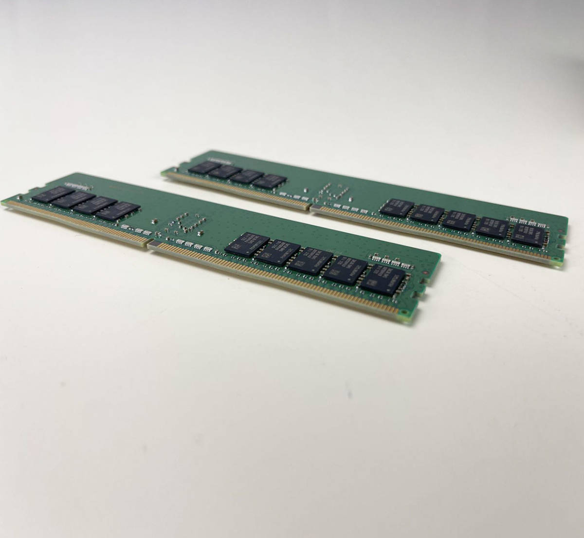 動作確認済/保証あり 16GB 2枚セット 計32GB Samsung 純正メモリ