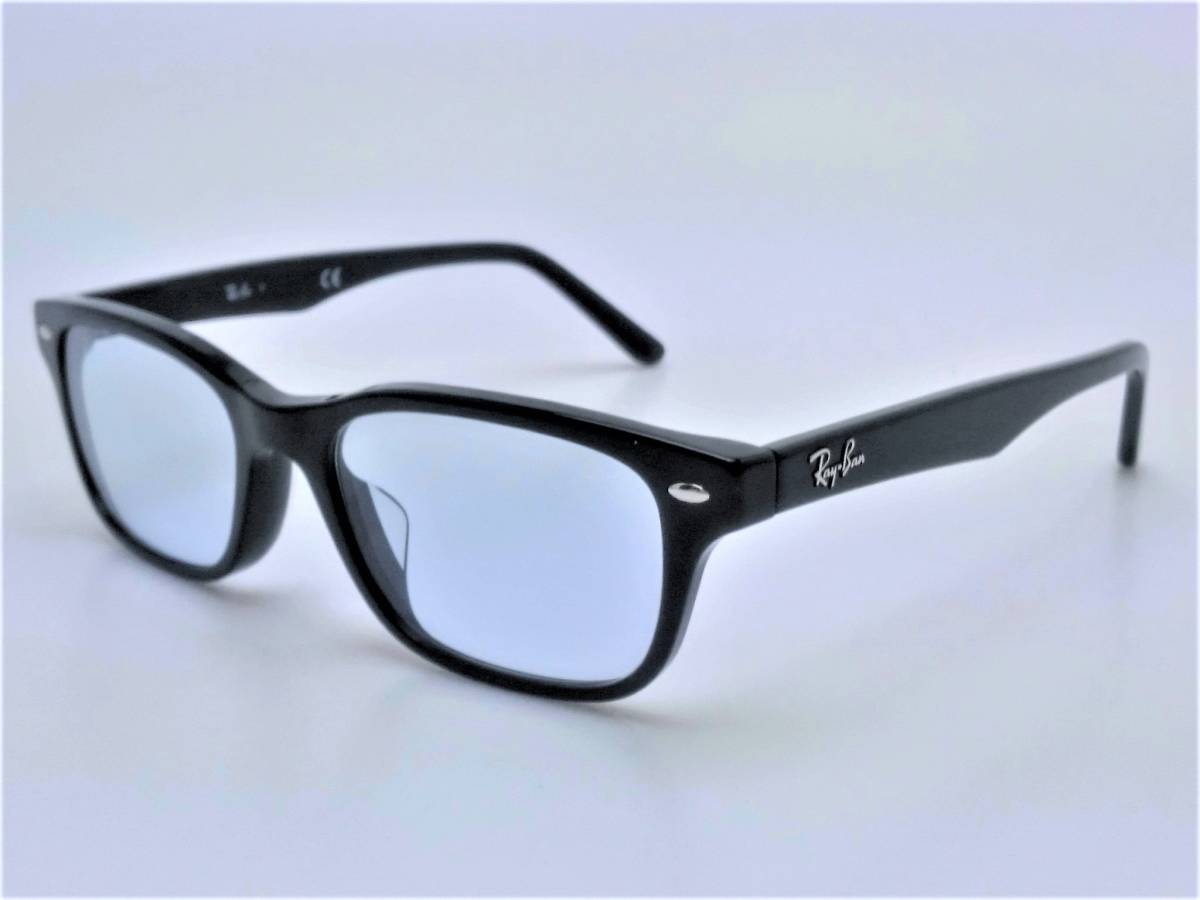 新品 レイバン RX5345D-2000 ③ メガネ ライト ブルー20％ RayBan正規品 専用ケース付 5109復刻/岩城滉一さん/UV付 サングラス RB5345D