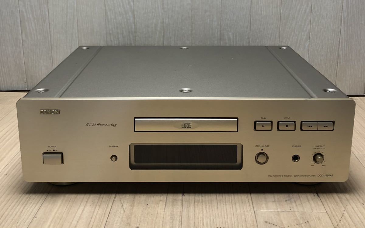 TR10191DENON デノン DCD-1650AZ CDプレーヤー CDデッキ DENON DCD