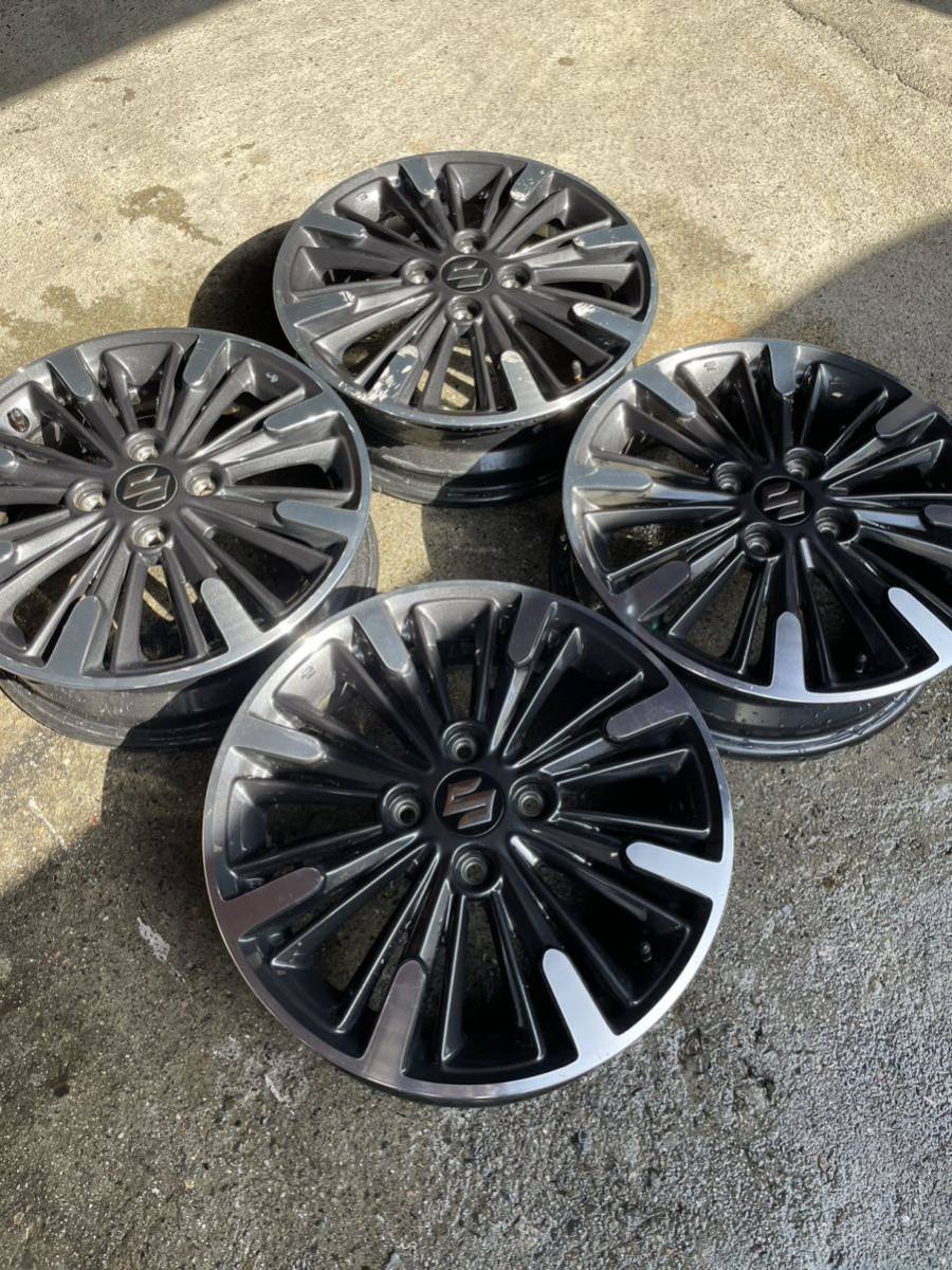 ■スズキ/スペーシアカスタム●純正アルミホイール 4本セット / 15x4.5J MK53S