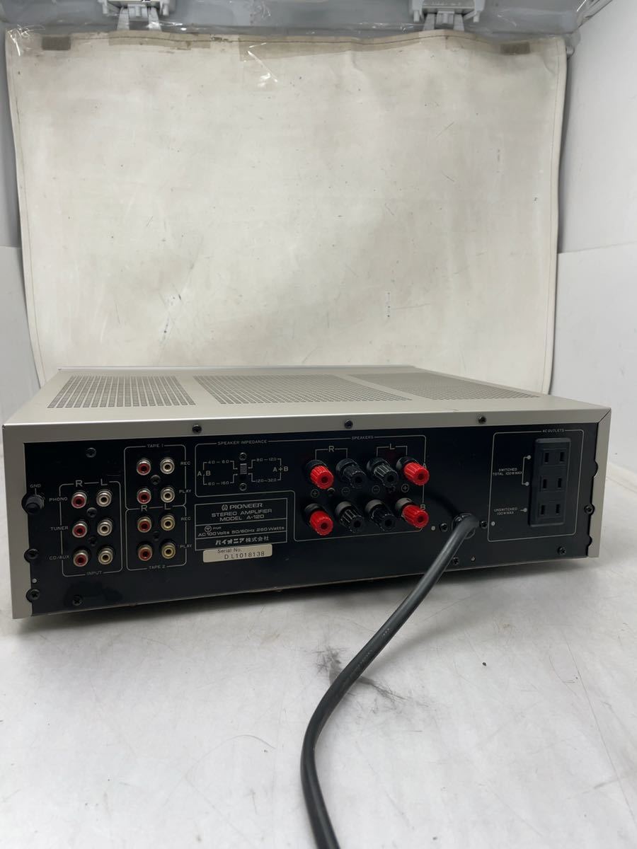 PIONEER パイオニア A-120 プリメインアンプ プリメインアンプ A-120