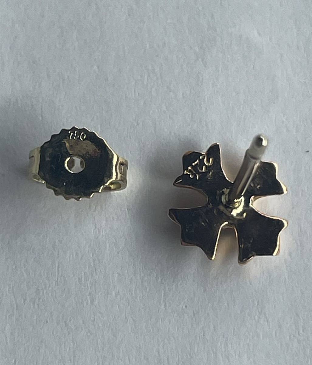 22k 9Pダイヤ クロス プラススタッドピアス 22金 パヴェダイヤ 高品質 22k 9Pダイヤ クロス プラススタッドピアス 22金 パヴェダイヤ