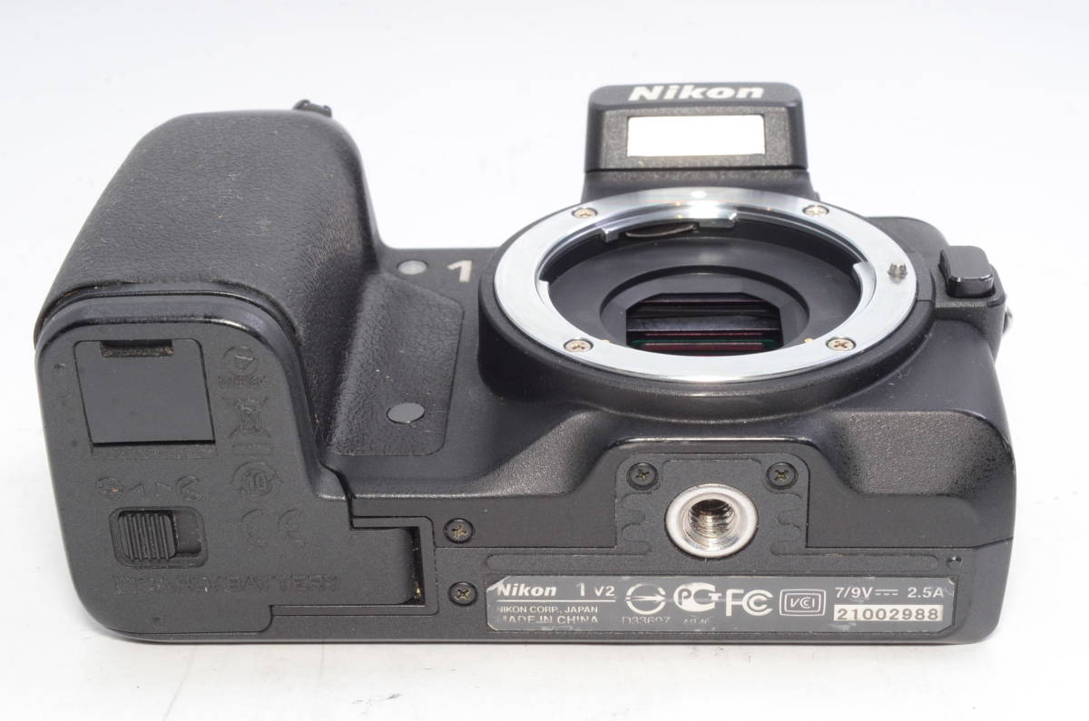 ニコン Nikon 1 V2 ボディ ブラック ミラーレス一眼 ＃02007A 【公式通販】