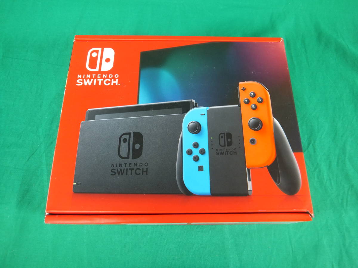 60/Q856☆ニンテンドースイッチ本体☆Nintendo Switch 本体 ネオン