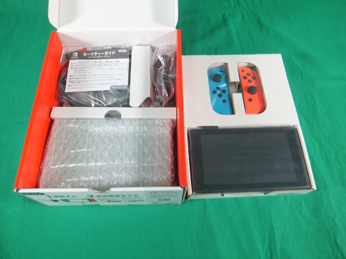 60/Q856☆ニンテンドースイッチ本体☆Nintendo Switch 本体 ネオン
