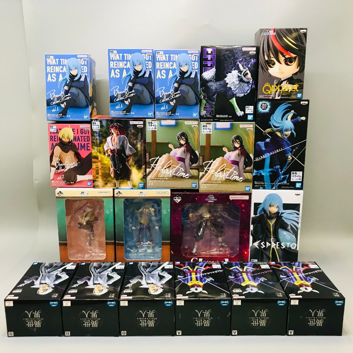 【未開封】 転生したらスライムだった件 フィギュア 20点まとめ A賞 リムルテンペスト/紅蓮の絆編 C賞 ヒイロ 他 [12-1] No.5794