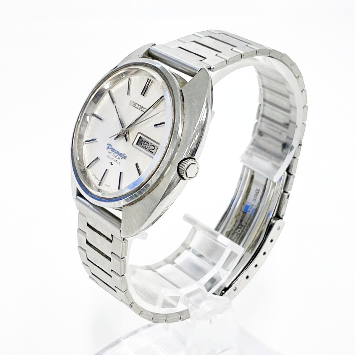 1円スタート】SEIKO セイコー 5146-7080 プレスマチック ハイビート 30 