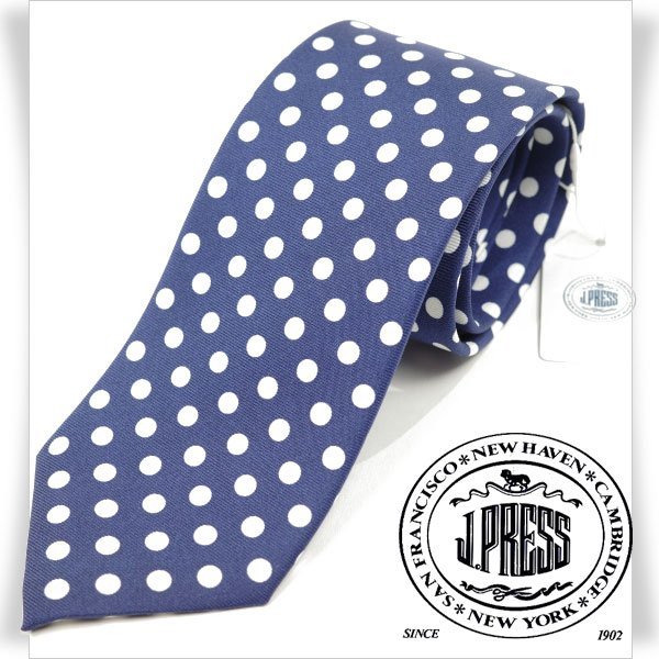 新品1円～★J.PRESS ジェイプレス 日本製 英国生地 ROBERT KEYTE ロバートキート シルク絹100％ネクタイ ハンドメイド 本物 ◆3002◆