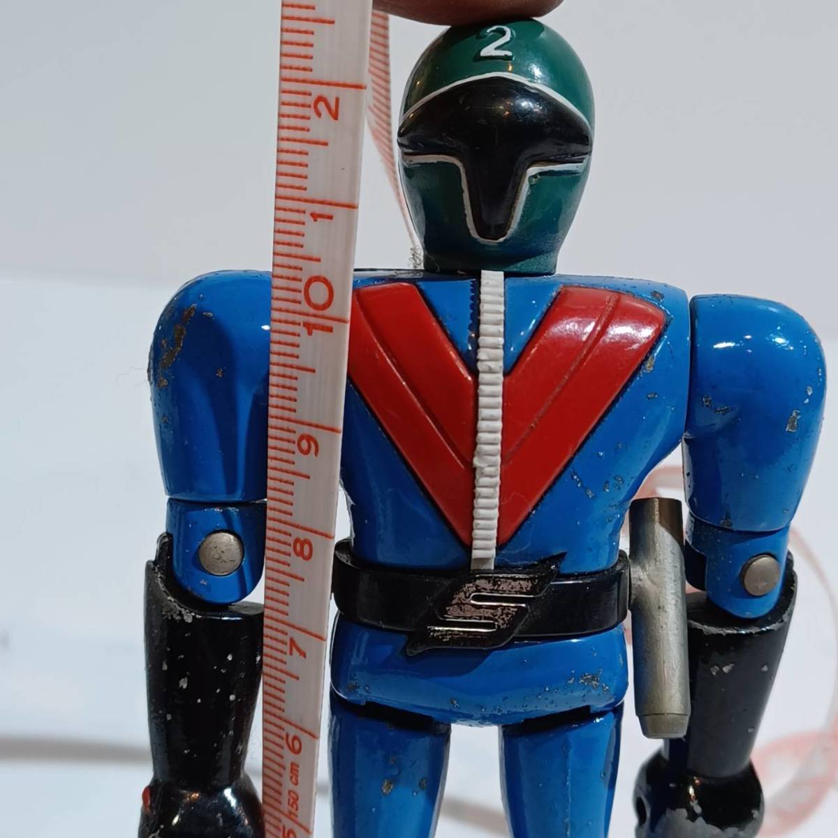 昭和レトロ ポピー 超合金 秘密戦隊ゴレンジャー アオレンジャー GA-31