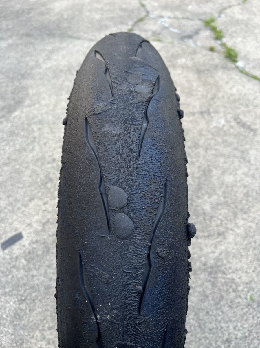 中古】ブリヂストン BATTLAX RACING R11 前後セット 22年製造