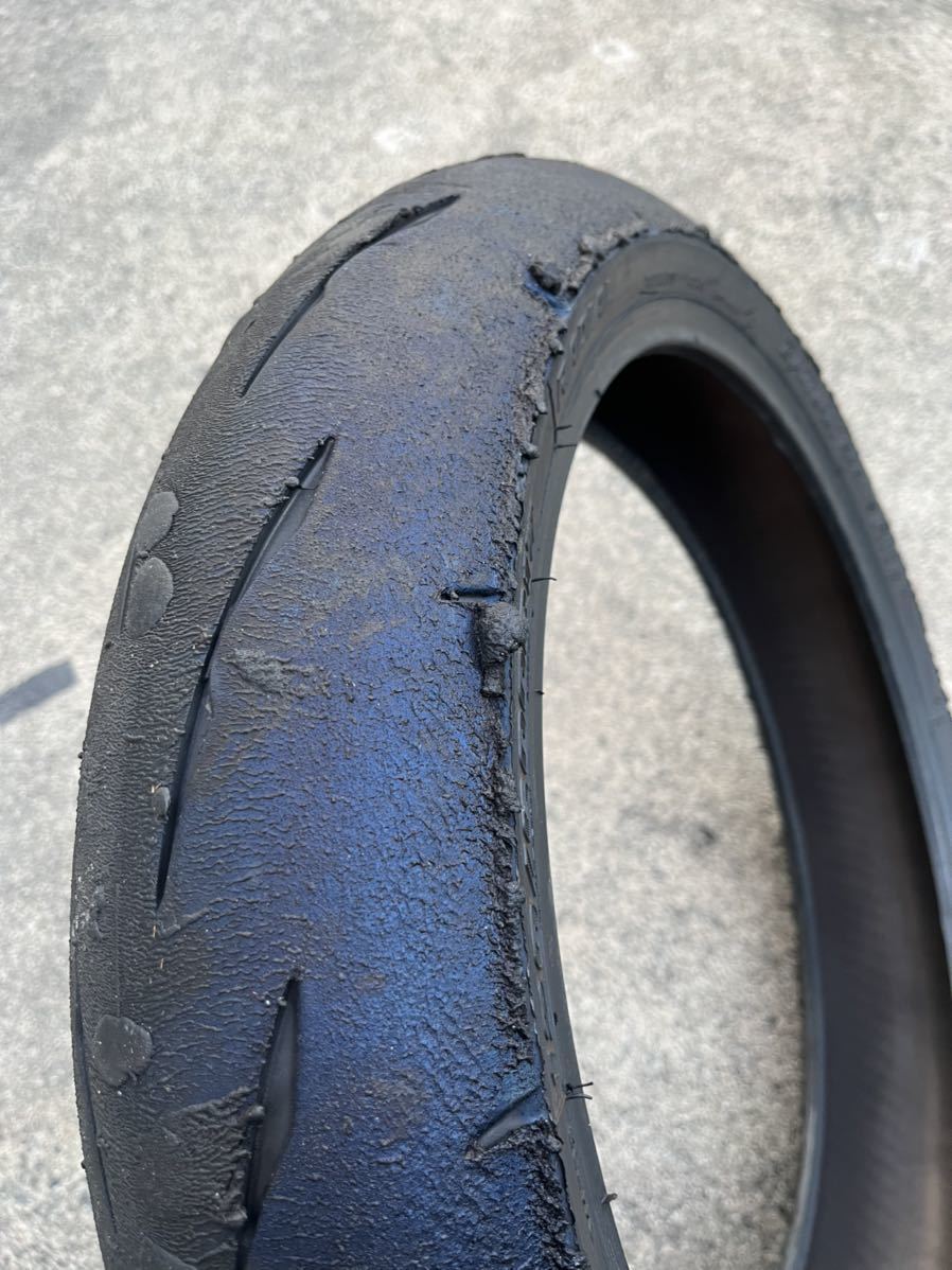 中古】ブリヂストン BATTLAX RACING R11 前後セット 22年製造
