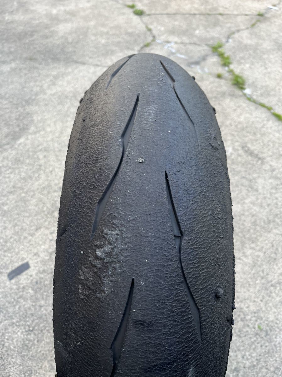 中古】ブリヂストン BATTLAX RACING R11 前後セット 22年製造