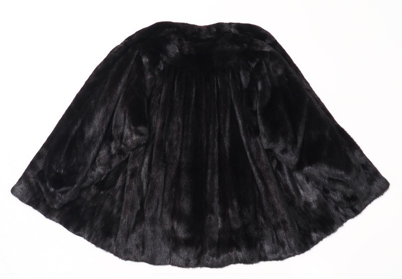 GM7076○サガミンク/SAGA MINK*金サガ*ブラックミンク*ミンクファー*リアル