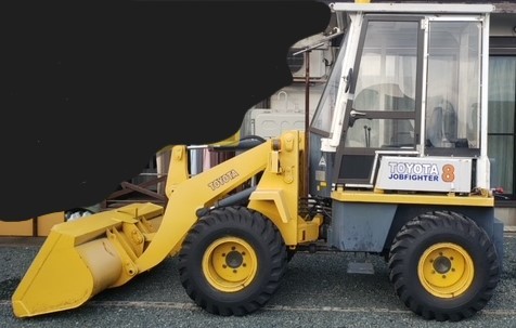 本物保証，新品 TOYOTAジョブファイター8 ホイールローダー 除雪 