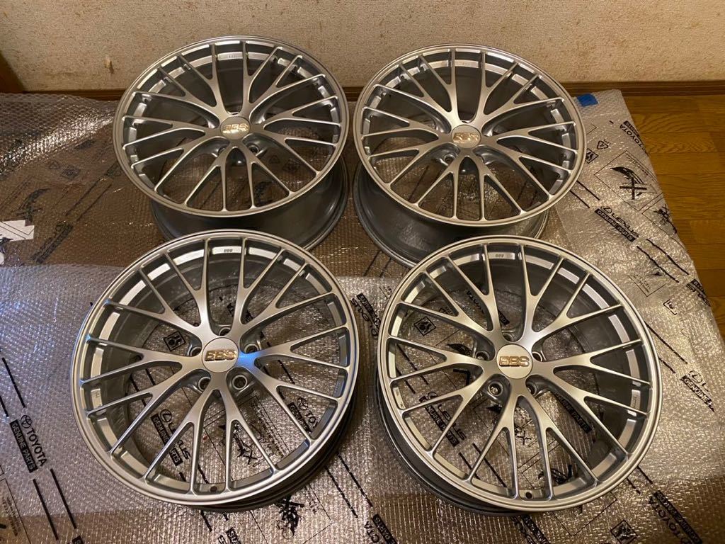 BBS RZ-D 超超ジュラルミン鍛造 20インチ ダイヤモンドシルバー 9.5J 452本& 8.5J 38 2本 ES クラウン RX ...