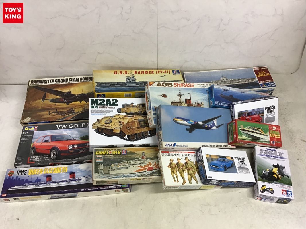 1円〜 同梱不可 ジャンク 1/24等 VW GOLF GTI、’71 フェアレディ240Z 改 昭和46年 他