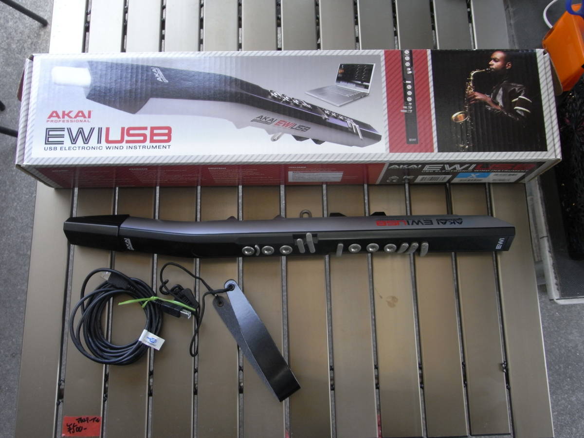 ジャンク品 AKAI AKAI EWI USB サックス ジャンク EWI USB