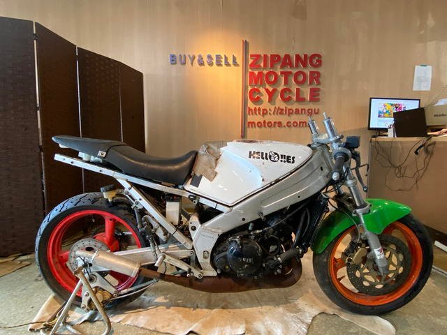 □YAMAHA TZR 250 1KT ヤマハ 250cc レース仕様 ホワイト パーツ取り 部品取り車 ベース車 バイク 札幌発★