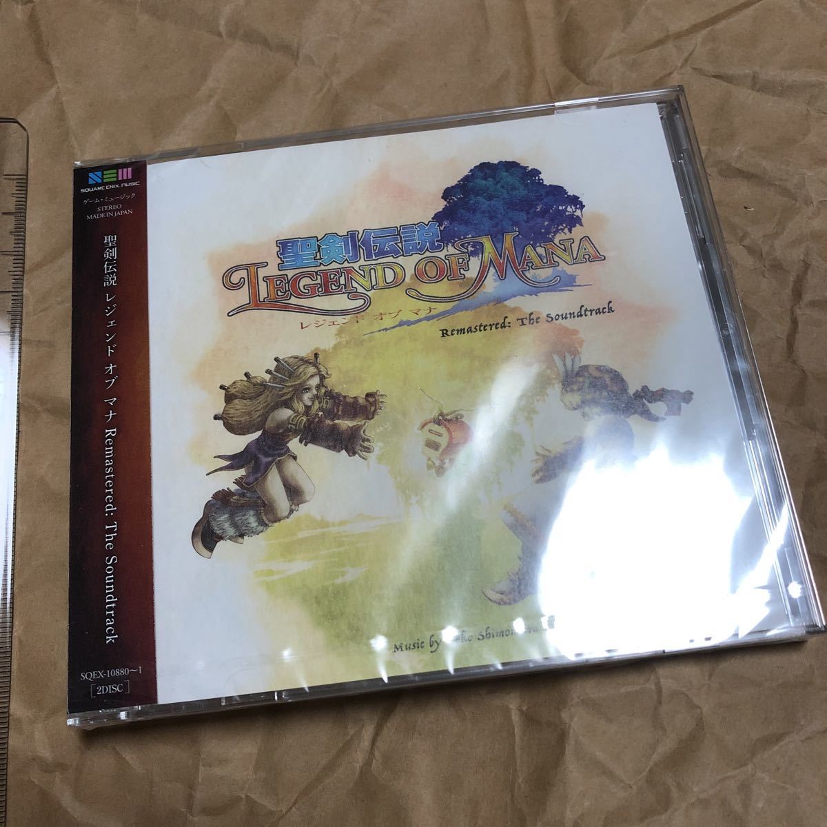 ゲーム音楽CD　未開封　聖剣伝説 レジェンド オブ マナ Remastered： The Soundtrack　サウンドトラック サントラ　Legend of Mana