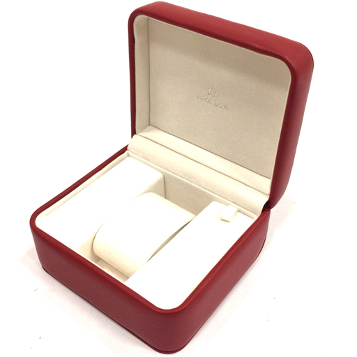 【付属品のみ】 オメガ 時計用 空箱 内箱 外箱 1箱 スピードマスター シーマスター 赤 レッド 冊子 付属品付 OMEGA