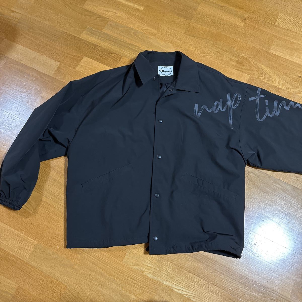 naptime コーチジャケット 黒 Nissy ナップタイム 特別 Naptime コーチ