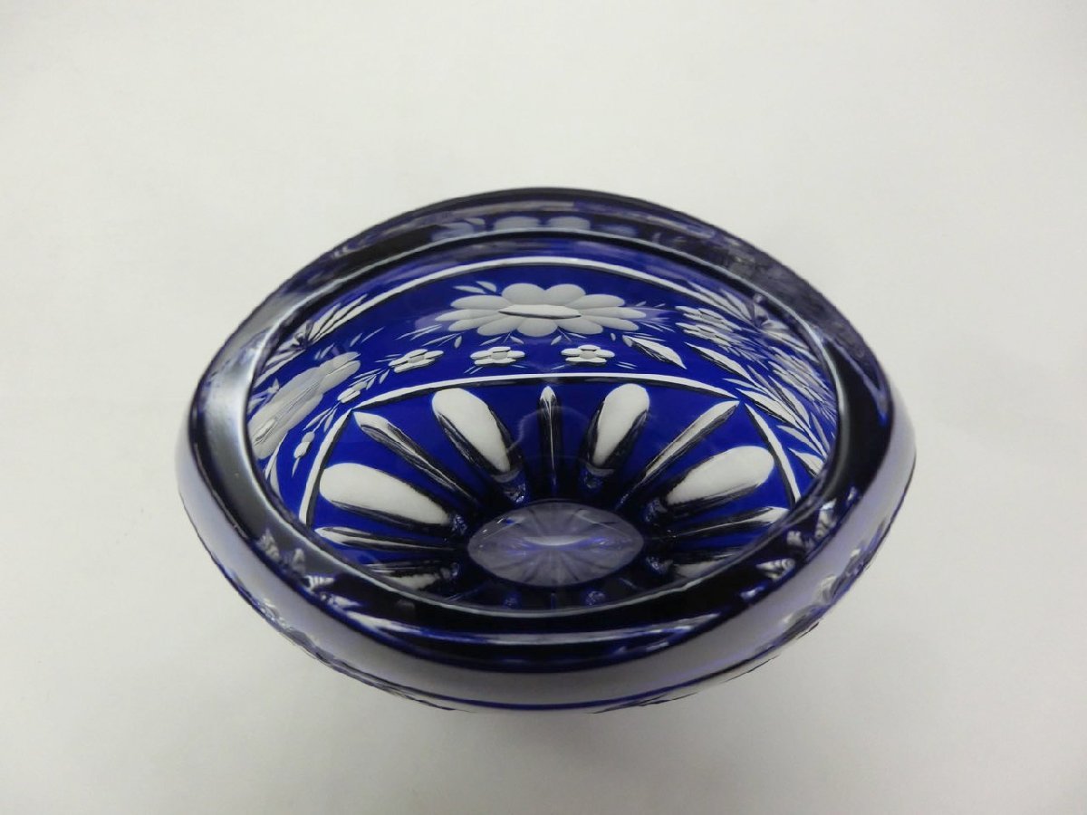 美品 クリスタルガラス ELBE エルベクリスタル 切子 インテリア