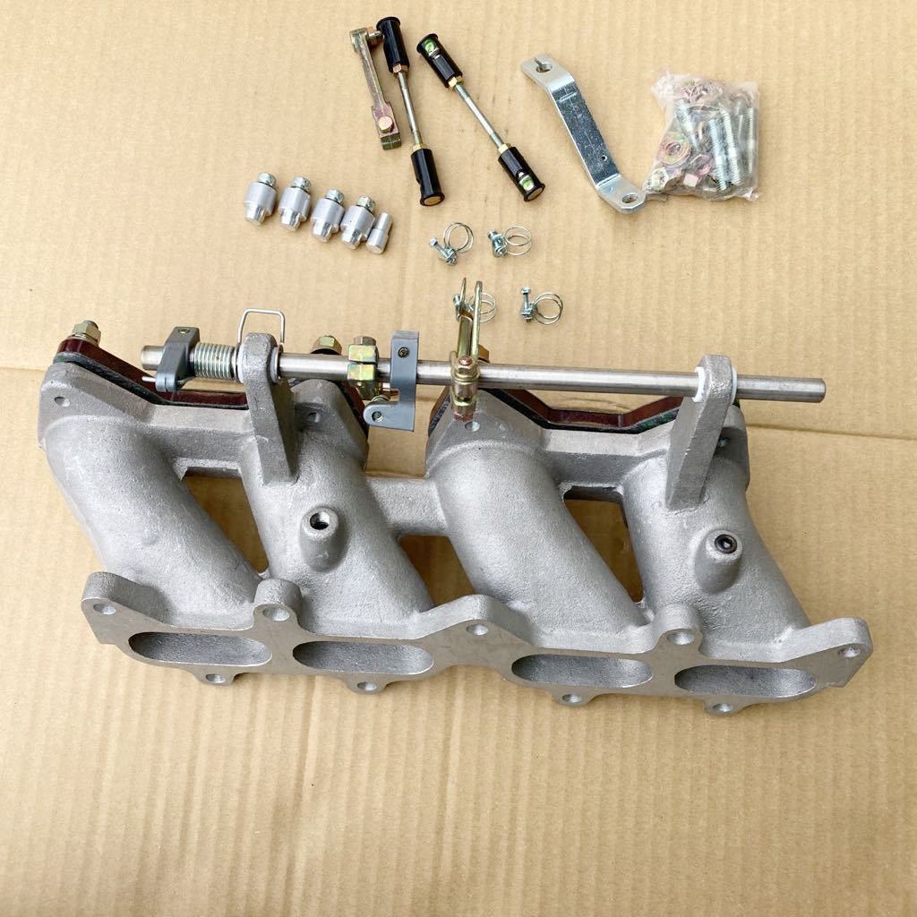 AE86 4ag キャブ用インマニ ソレックス ウェーバー OER NO.2｜自動車 