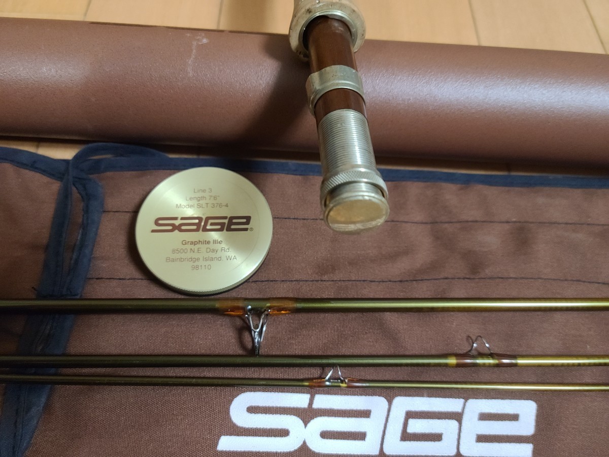SAGE セージ SLT376-4 7.6f #3 中古 スコット Scott ウィンストン