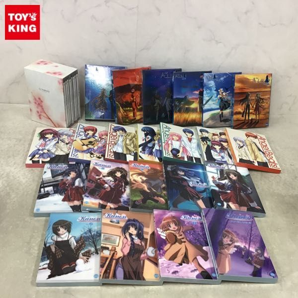 1円〜 訳あり DVD Kanon Vol.1〜8、PRELUDE、Air Vol.1〜6 等